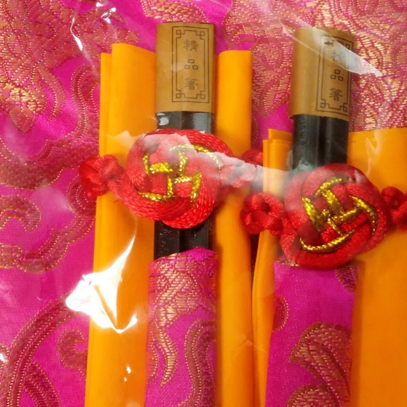 Pretty Chopstick Set - Picture 2 of 2